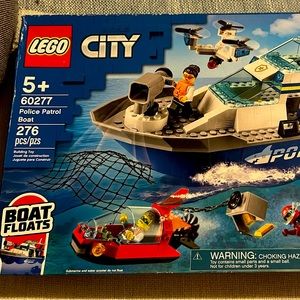 Lego police boats
